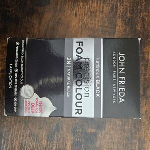 John Frieda Precision Foam Hair Color New and Sealed #2N Natural Black